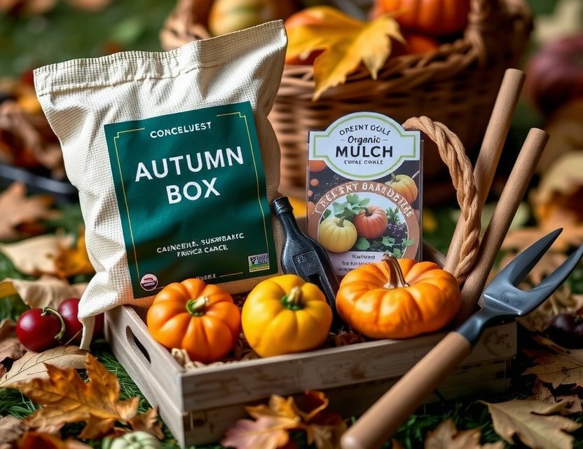 Herbst-Box: Gemüsesamen und Erntkorb
